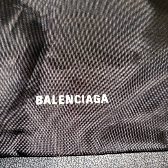 Balenciaga Drawstring Backpack - Black, One Size - Picture 2 of 3